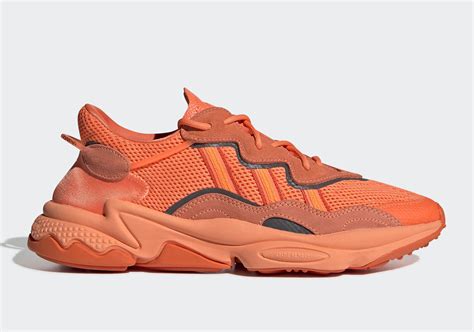 Adidas orange ozweego shoes